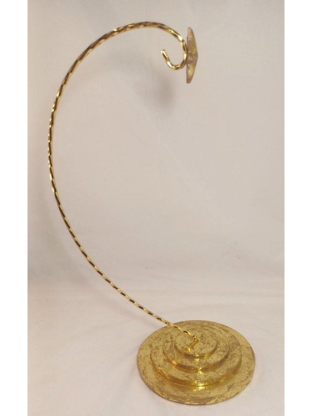 Christopher Radko Christmas Ornament Stand Deco Starlight Gold Display Hanger - Picture 3 of 13